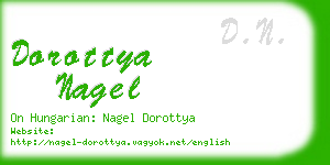 dorottya nagel business card